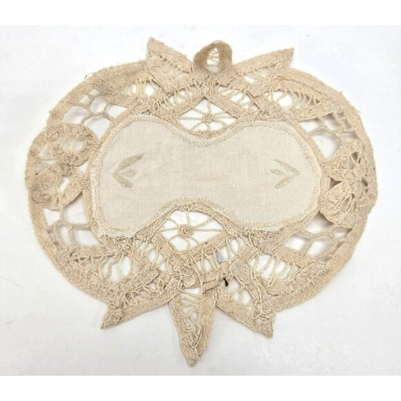 Nippon Japanese Porcelain Serving Bowl With Gold & Black Landscape & Doilie je17 - Picture 8 of 9